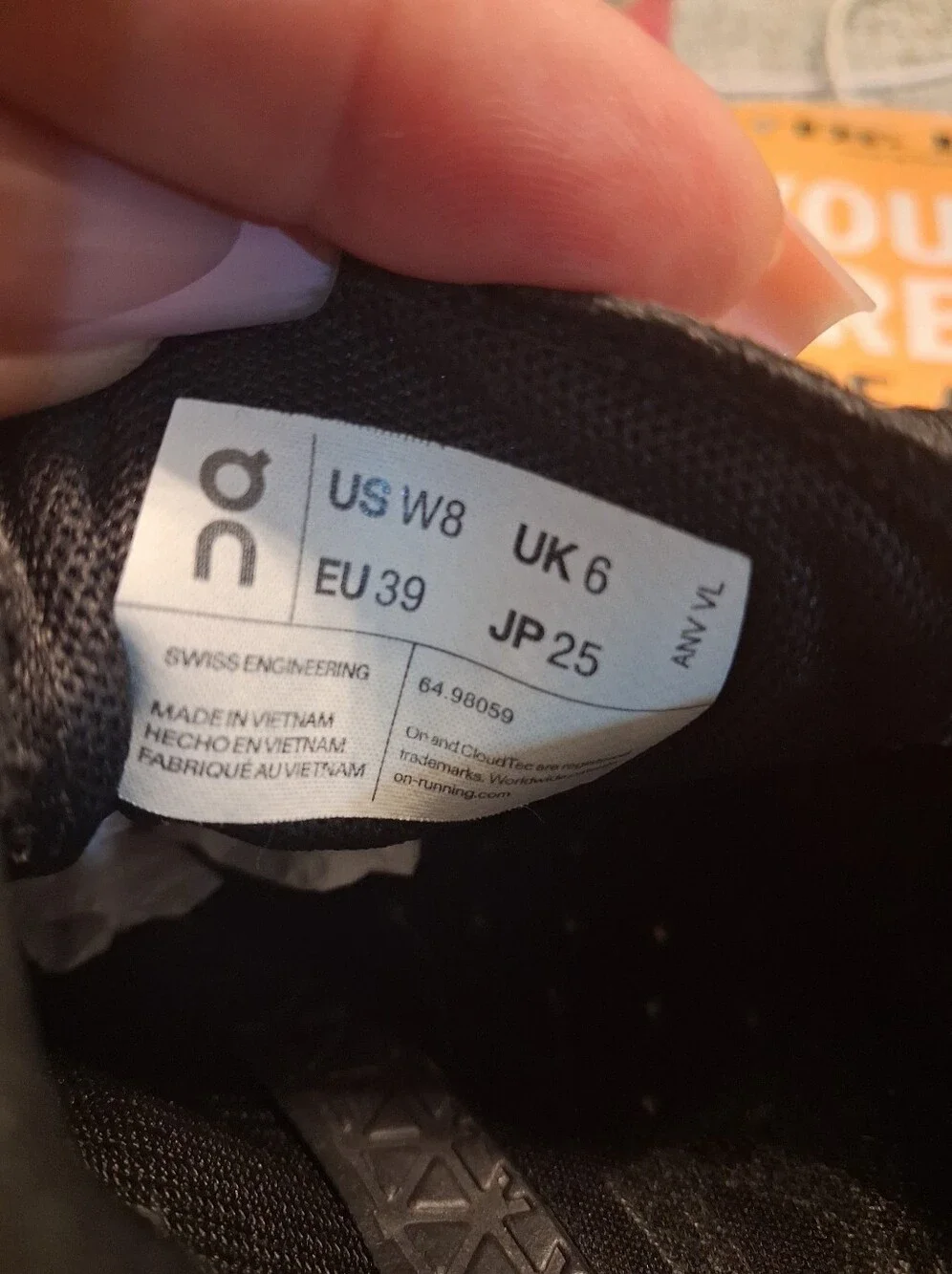 On Running mesh outsole